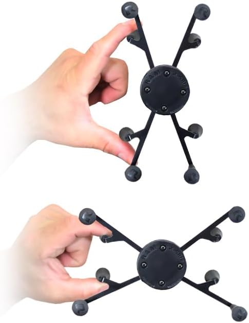 RAM Mounts X-Grip Universal Holder for 7"-8" Tablets with Ball -B Size RAM-HOL-UN8BU