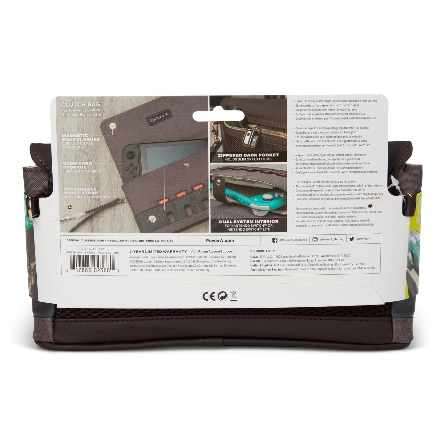 PowerA Clutch Bag for Nintendo Switch or Nintendo Switch Lite