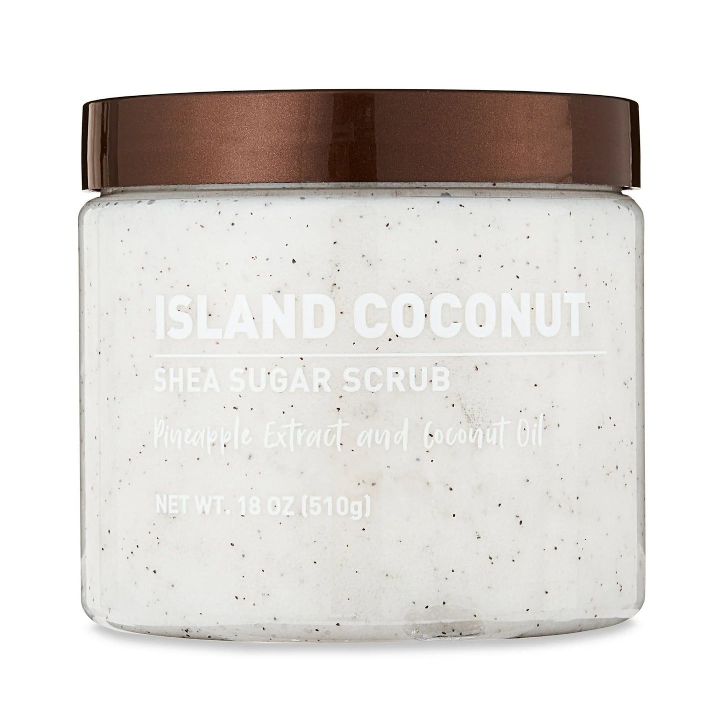 Walmart Shea Sugar Scrub, Island Coconut, 18 oz