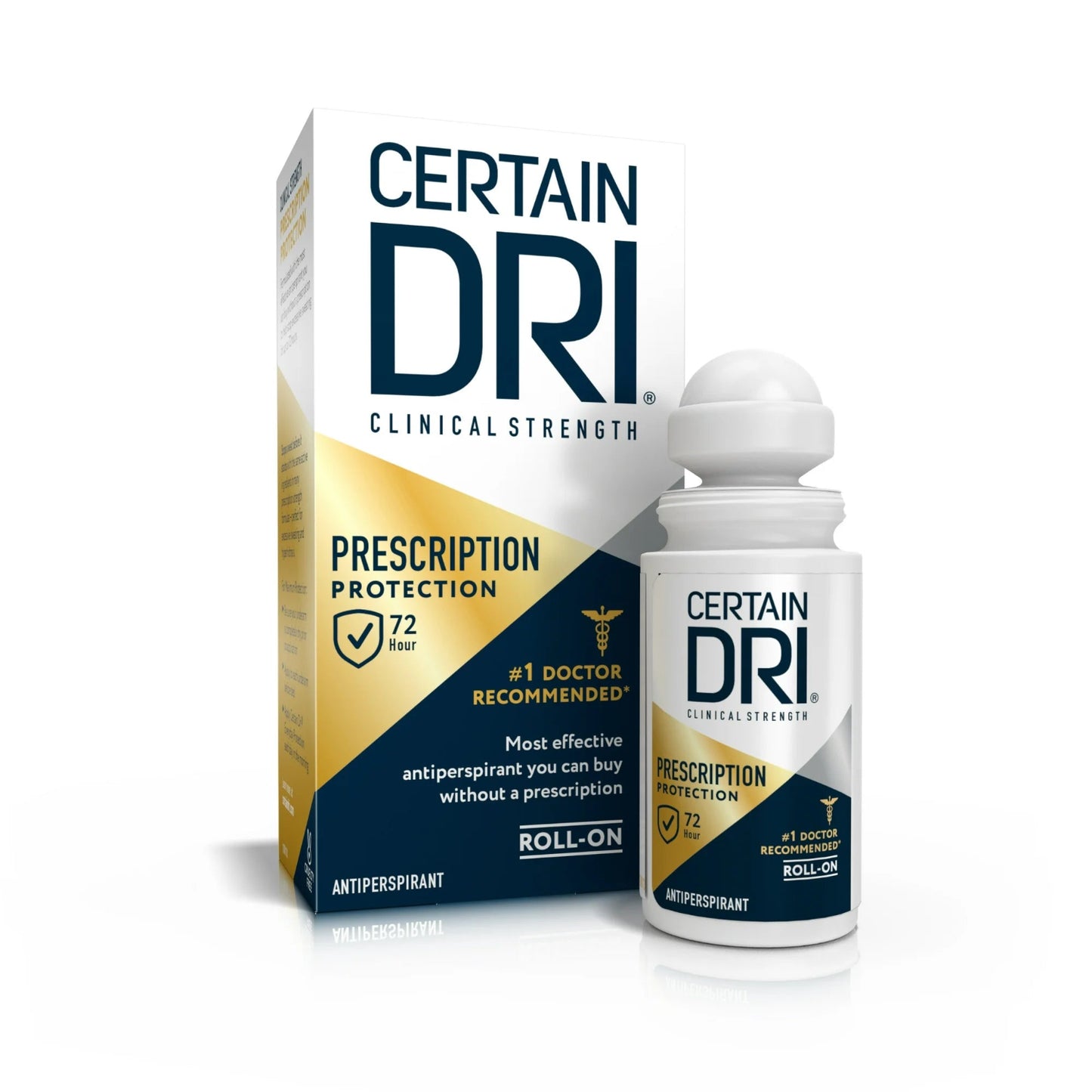 Certain Dri Prescription Strength Clinical Antiperspirant, Roll-On, 1.2 fl oz