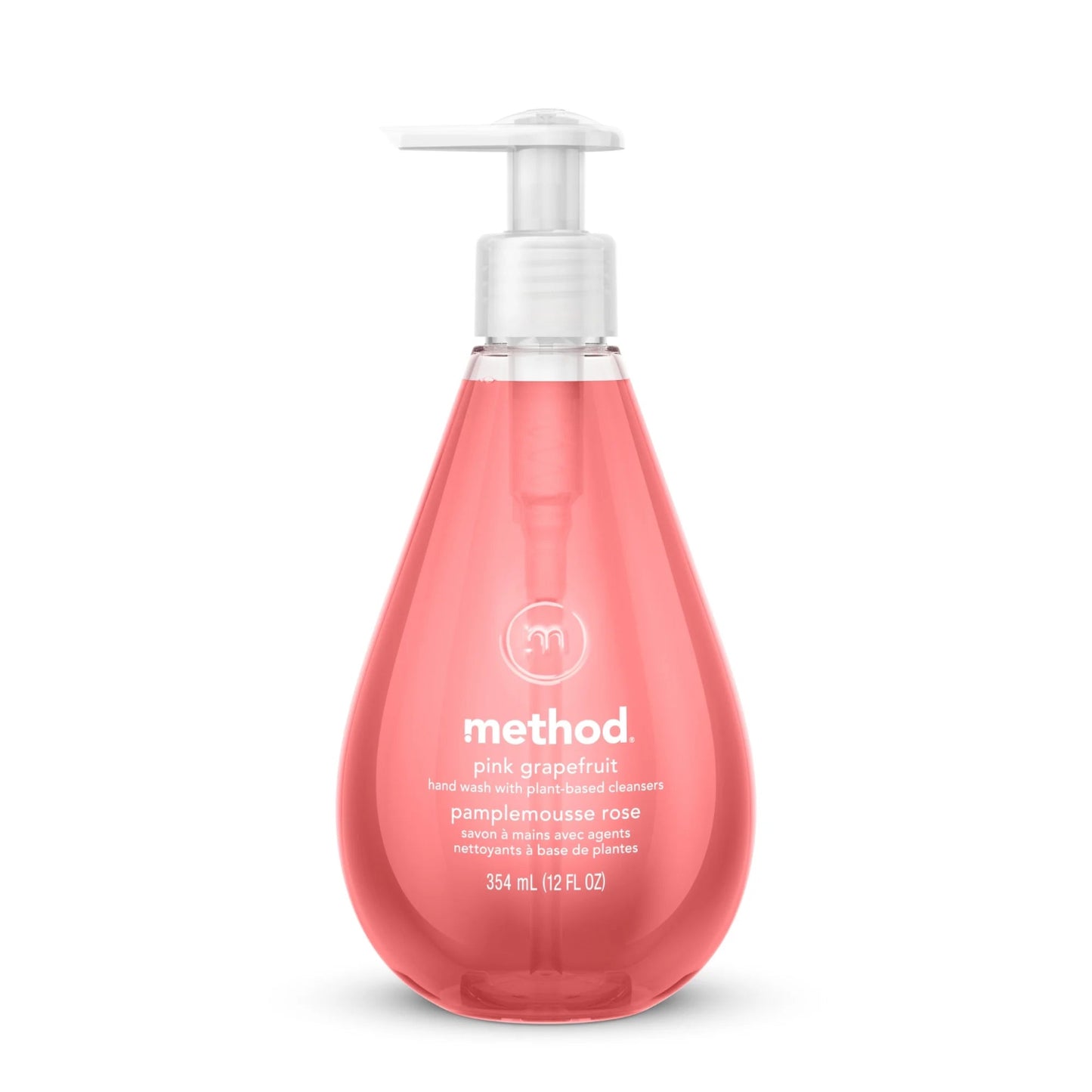 Method Gel Hand Soap, Pink Grapefruit, 12 Ounce