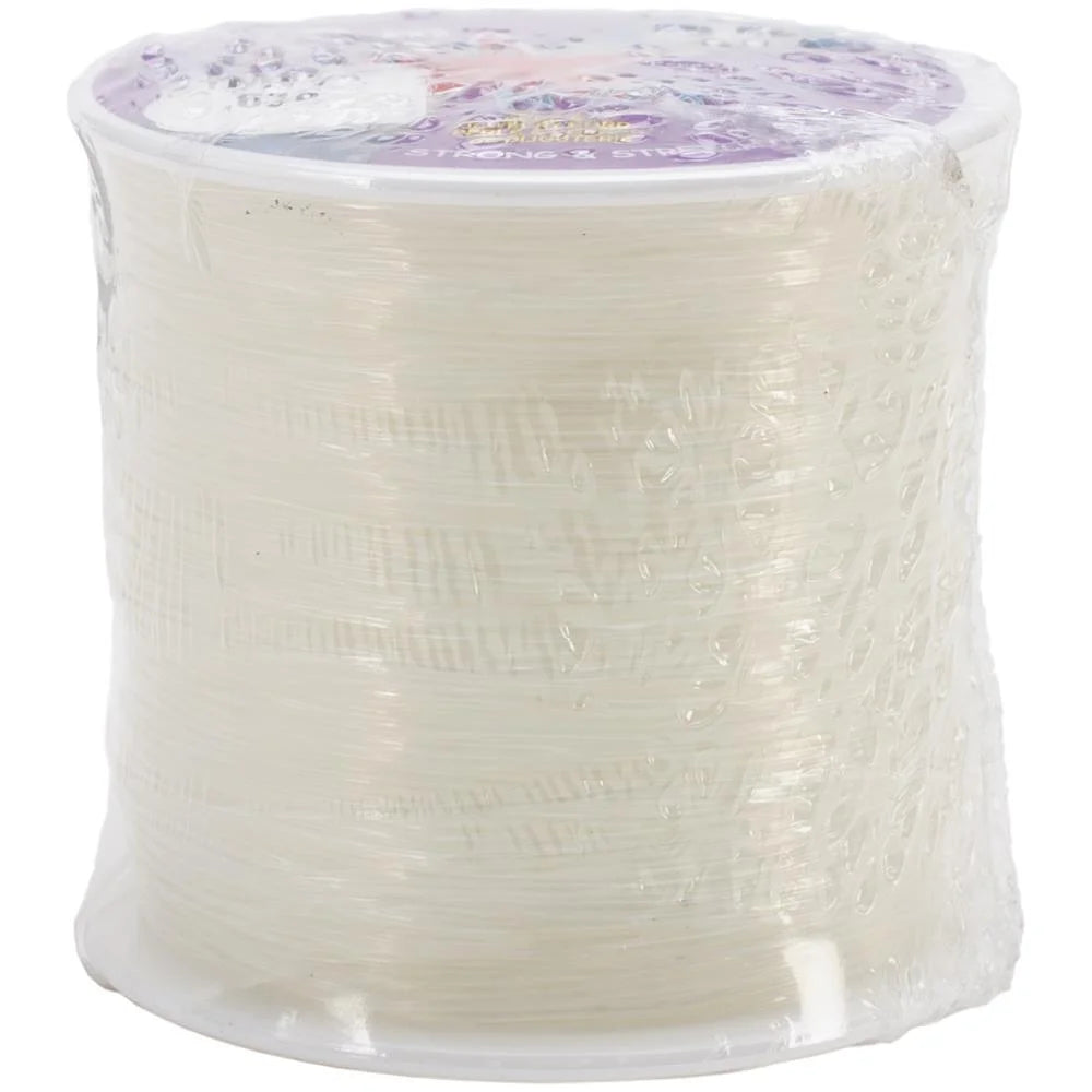 Stretch Magic Bead & Jewelry Cord 1mm 100 Meters/pkg, Clear