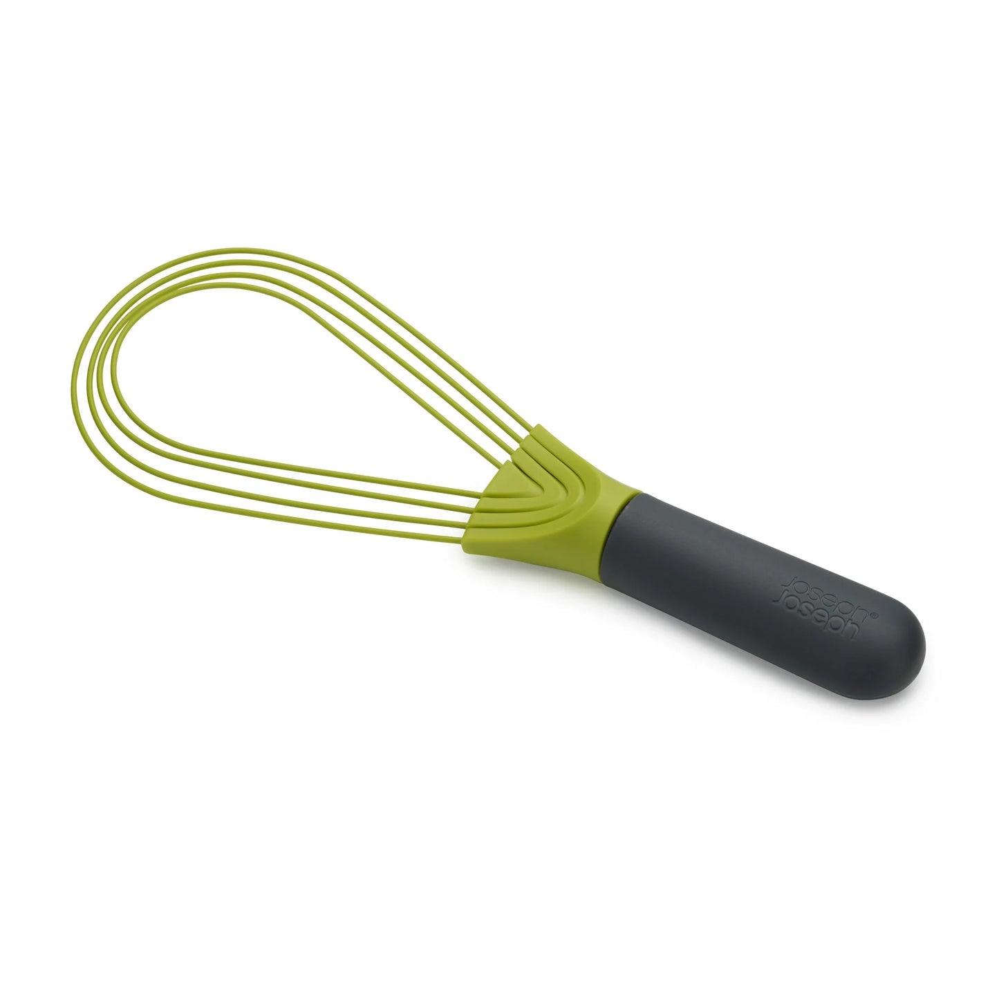 Joseph Joseph Twist Whisk 2-In-1 Collapsible Balloon and Flat Whisk Silicone Coated Steel Wire