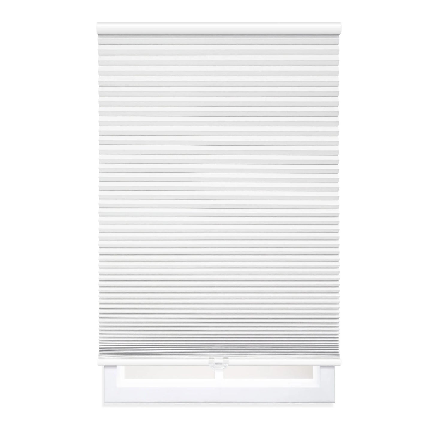Mainstays Cordless Polyester Blackout Cellular Shade, 1-Piece, White, 36" W x 72" L
