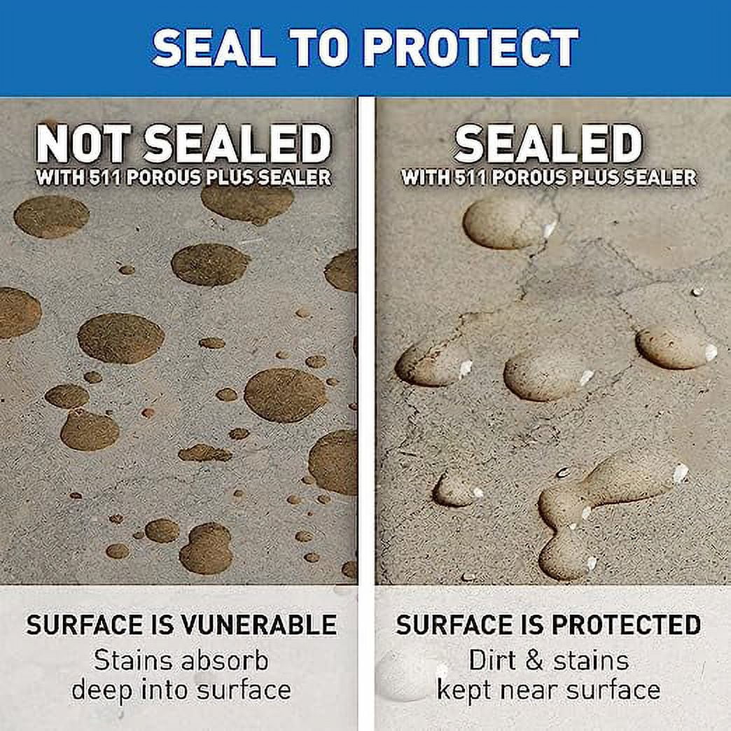 Miracle Sealants 511 Porous Plus Sealer Quart, Clear