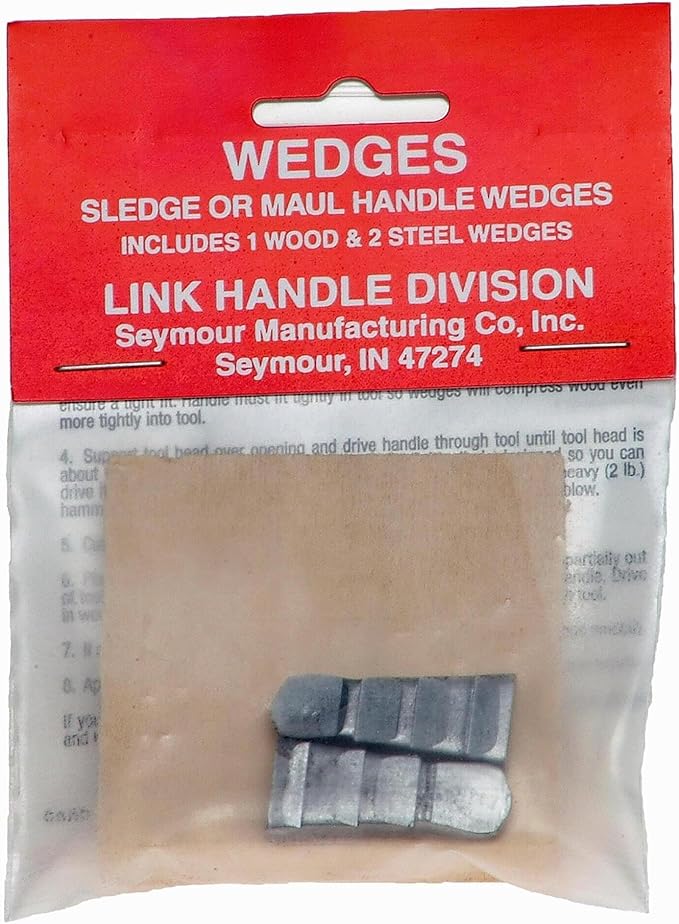 Link Handles Sledge Handle,1 Wood,2 Steel Wedges 64133GRA