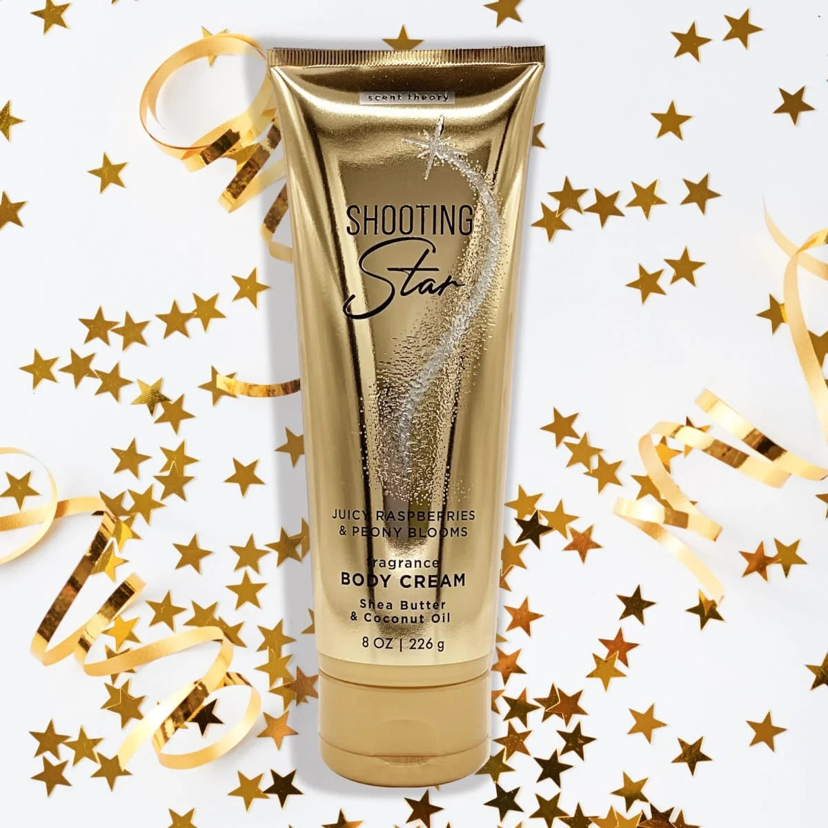 Scent Theory Hand and Body Cream with Shea Butter for All Skin Types, Shooting Star, 8 oz