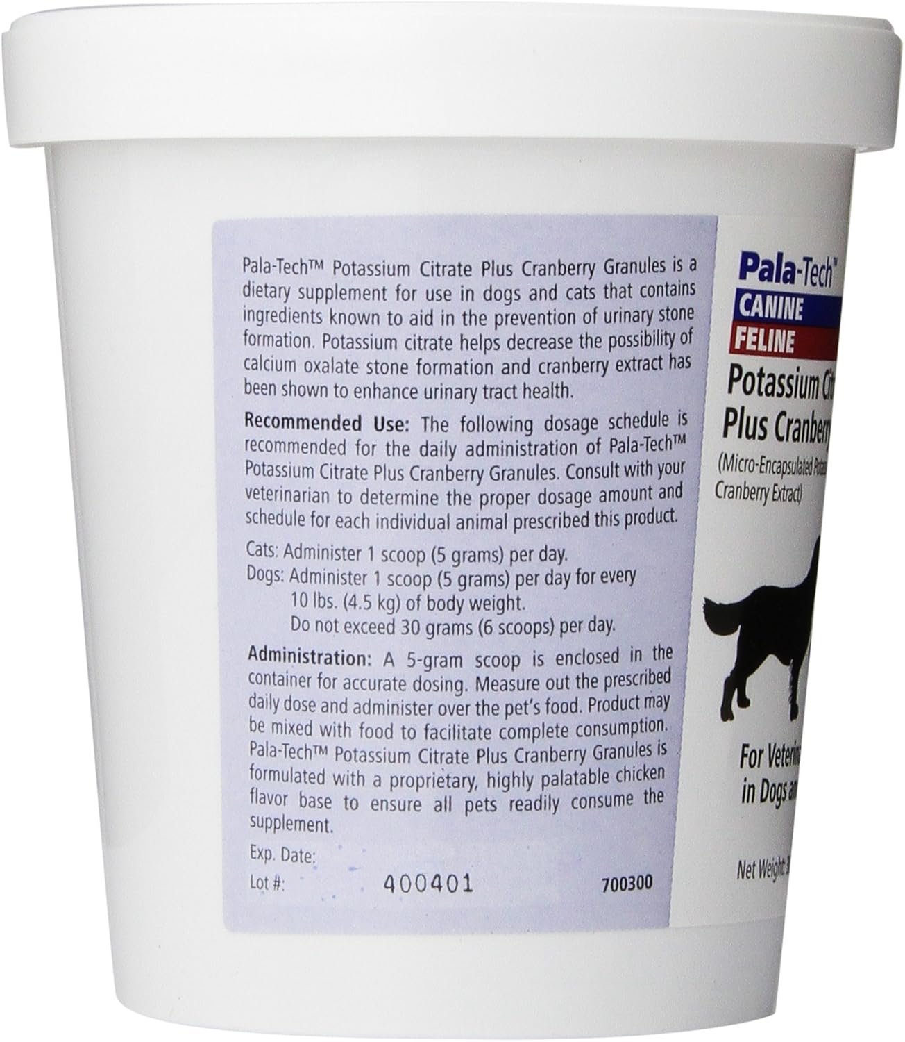 Potassium Citrate Plus Cranberry Granules for Cats & Dogs