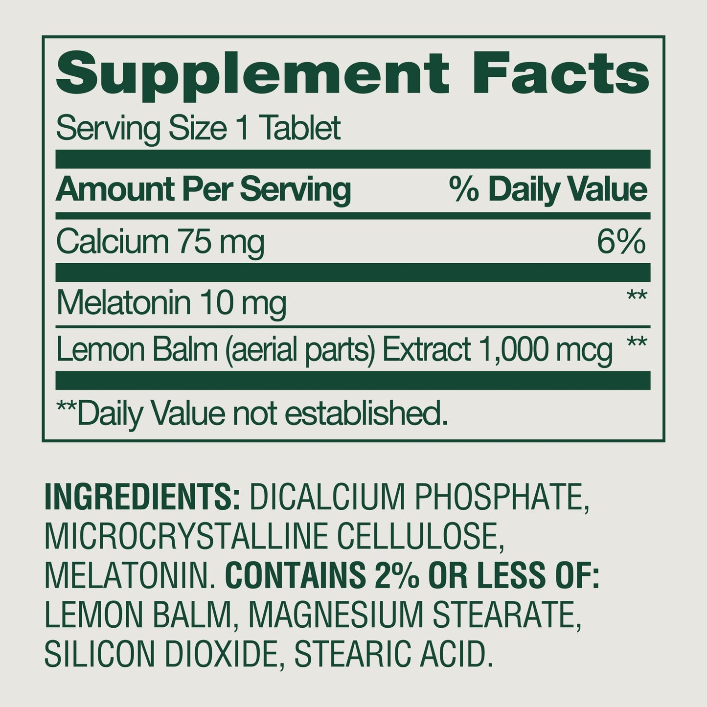 Spring Valley Extra Strength Melatonin Tablets Dietary Supplement Value Size, 10 mg, 240 Count