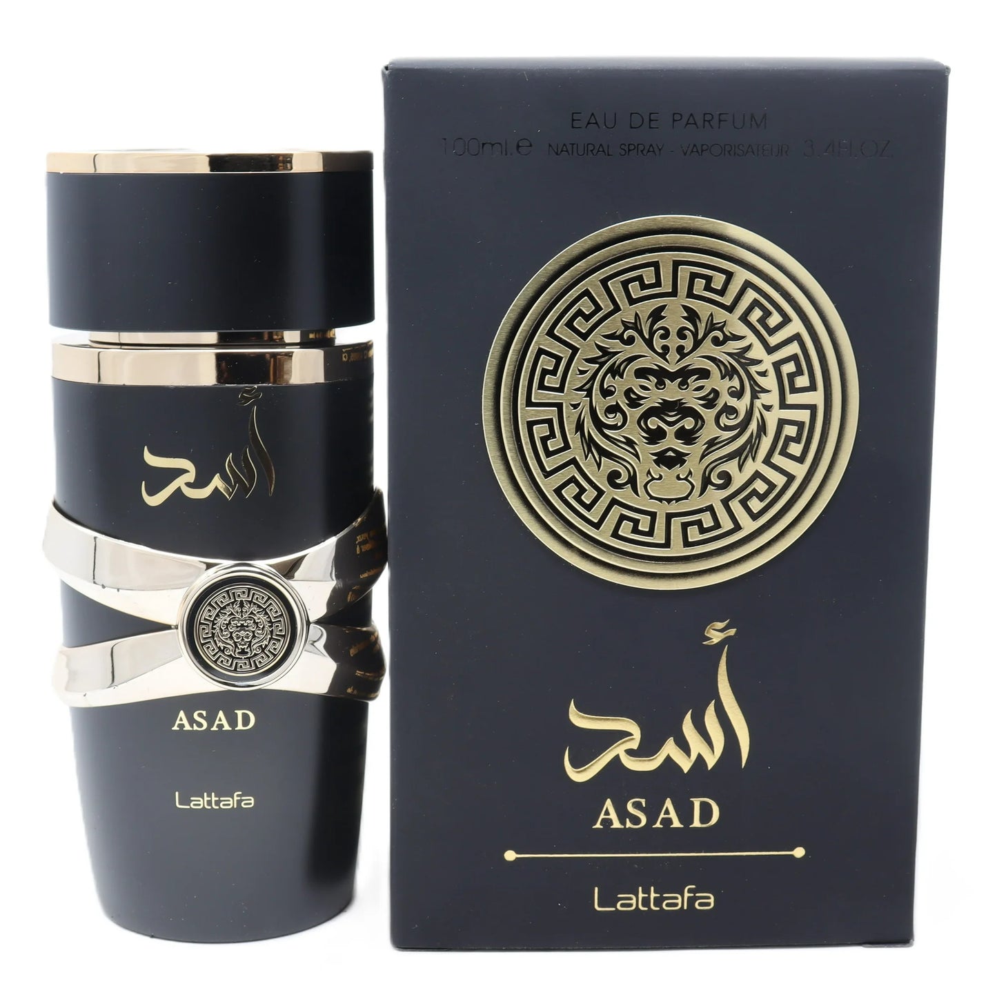 Lattafa Asad , 3.4 oz EDP Spray