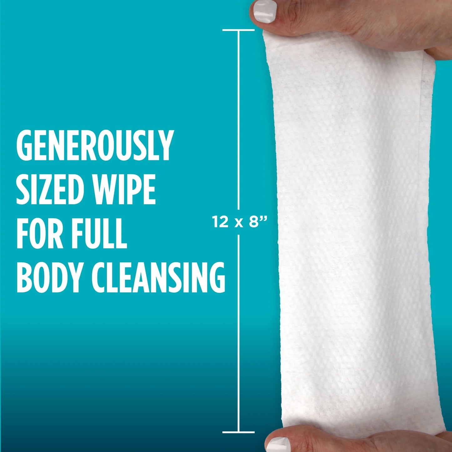 Assurance Premium XL Washcloths for Adults, Disposable & Pre-Moistened