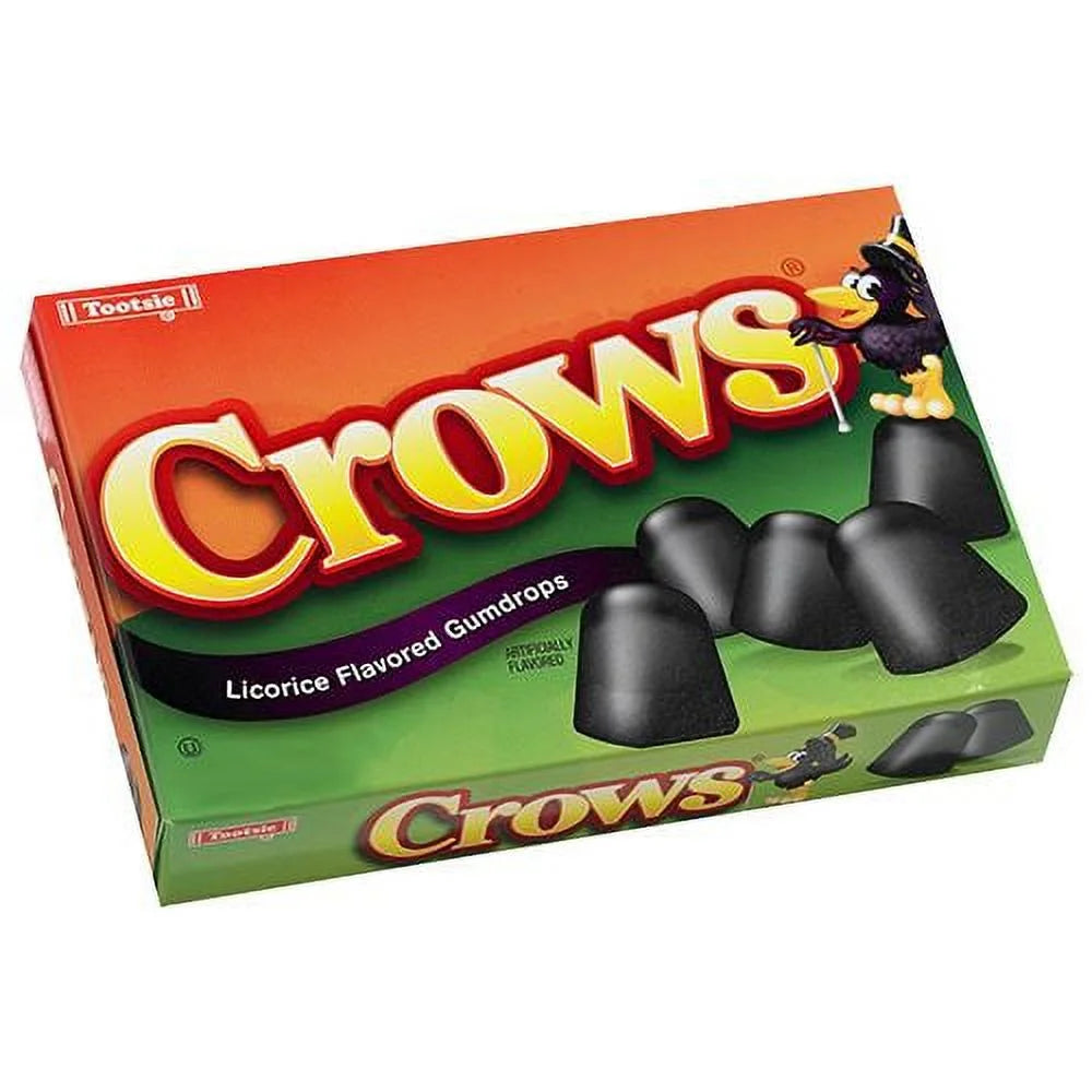 Crows Licorice Flavored Gumdrops - 6.5-oz. Theater Box