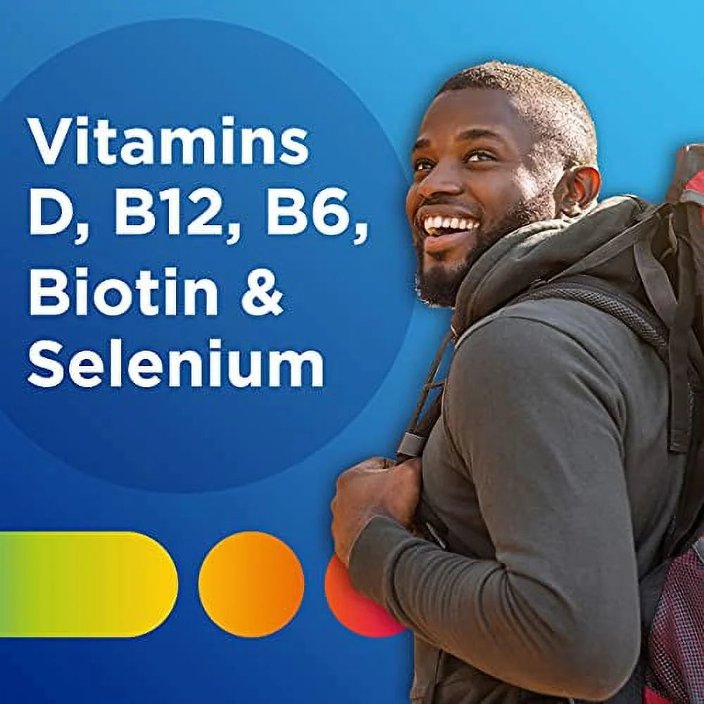 Centrum Multivitamin for Men, Multivitamin/Multimineral Supplement with Vitamin D3, B Vitamins and Antioxidants, Gluten Free, Non-GMO Ingredients - 250 Count