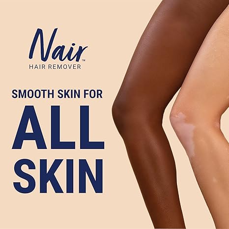 Nair Hair Remover Moisturizing Face Cream with Sweet Almond Oil 2 oz