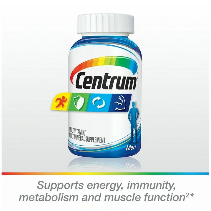 Centrum Multivitamins for Men, Multivitamin/Multimineral Supplement - 250 Count