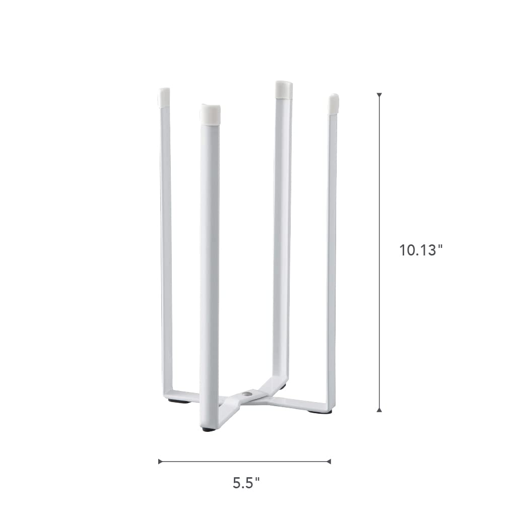 Multi Eco Stand – White Plastic Bag Holder & Kitchen Organizer | One Size