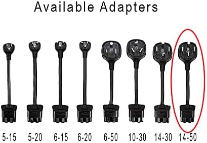 Tesla NEMA 14-50 Gen II Mobile Connector Smart Adapter