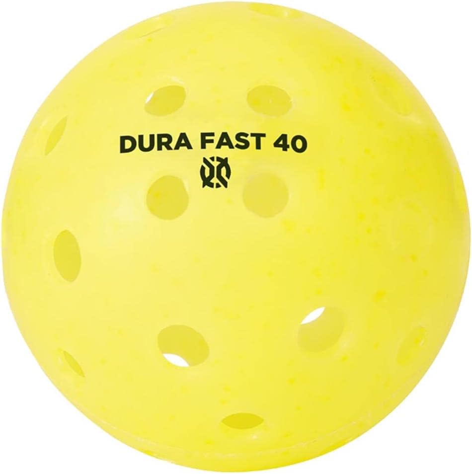 12 Pieces Dura Fast 40 Pickleballs | Outdoor Pickleball Balls