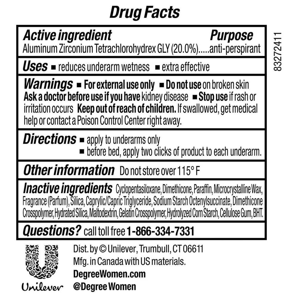 Degree Clinical Protection 5-in-1 Antiperspirant 1.70 oz