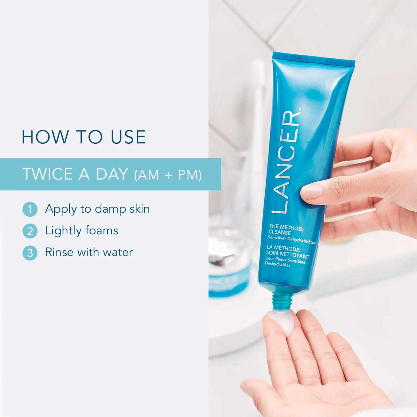Lancer The Method Cleanse Sensitive, 8 oz