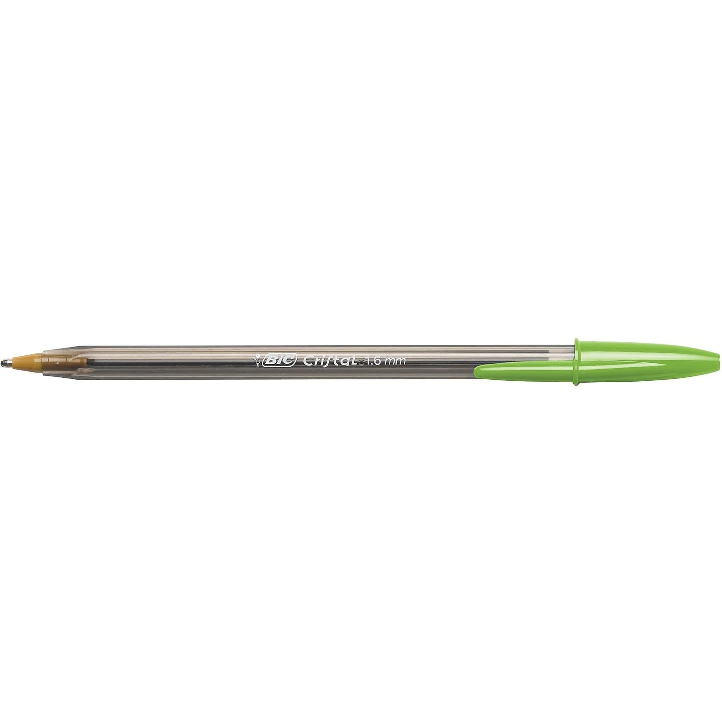 BIC® Cristal Ballpoint Pens, Bold Point, 1.6 mm, Assorted Ink Colors, 24 Count