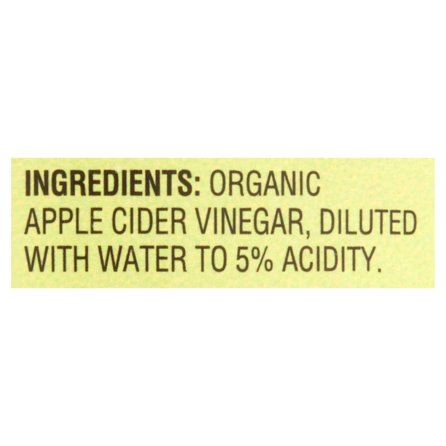 Great Value Organic Raw Unfiltered Apple Cider Vinegar, 32 fl oz