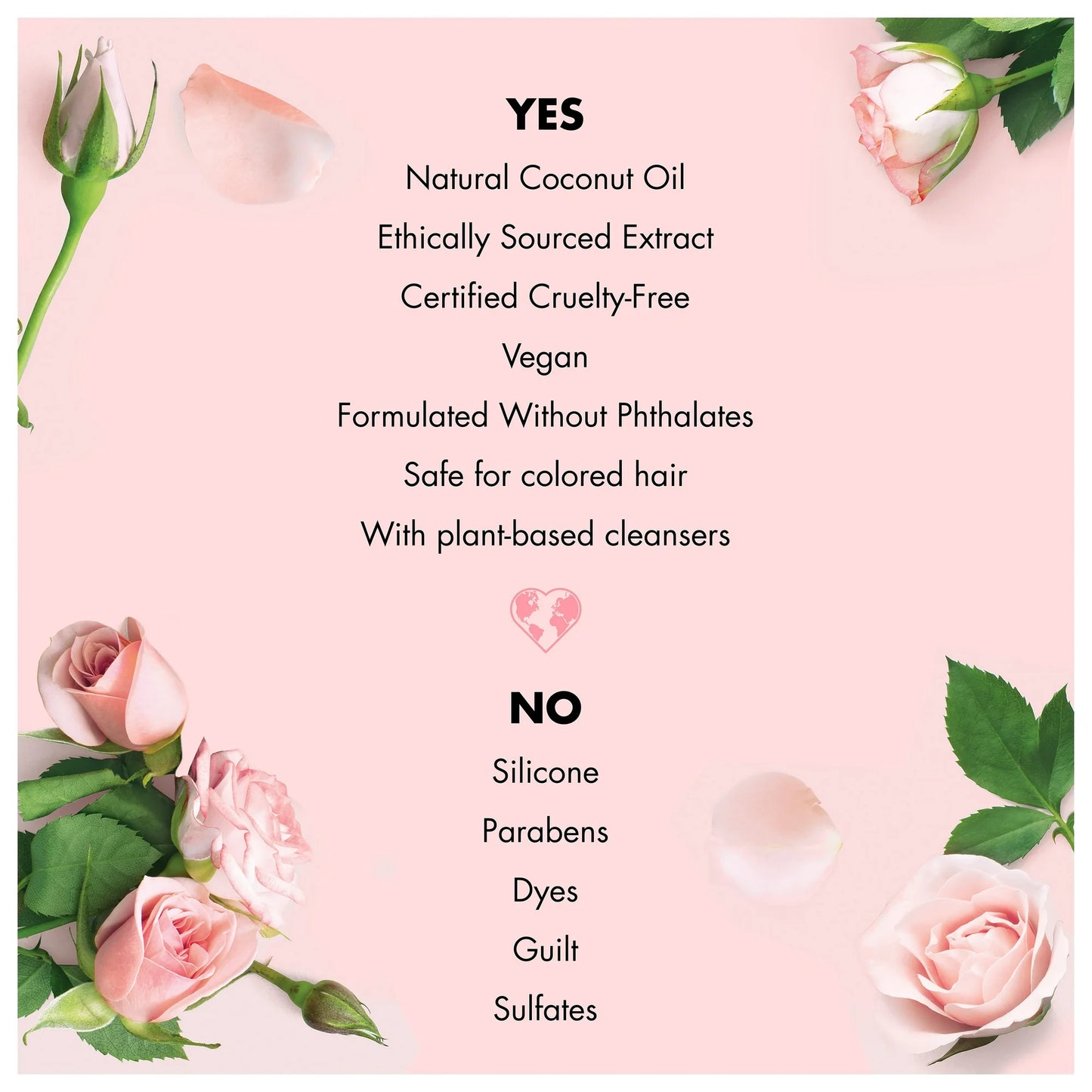 Love Beauty And Planet Blooming Color Murumuru Butter and Rose, Sulfate-Free Shampoo Vegan, Paraben-free, Silicone-free, Cruelty-free for Color Treated Hair 32.3 oz