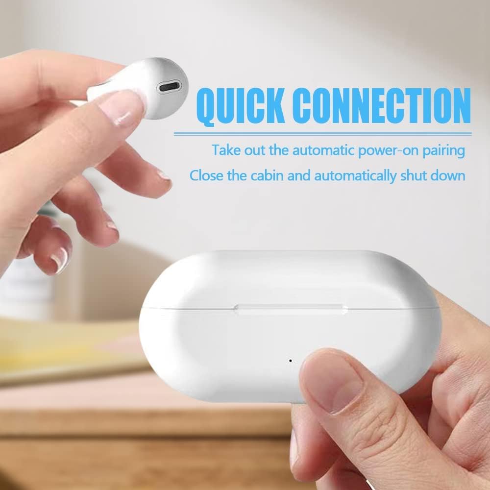 Wireless Ear Clip Skeleton Conduction Headphones, Premium Open Ear Headphones Wireless Bluetooth, Skeleton Conduction Bluetooth Earphones for Running, Sports, Cycling
