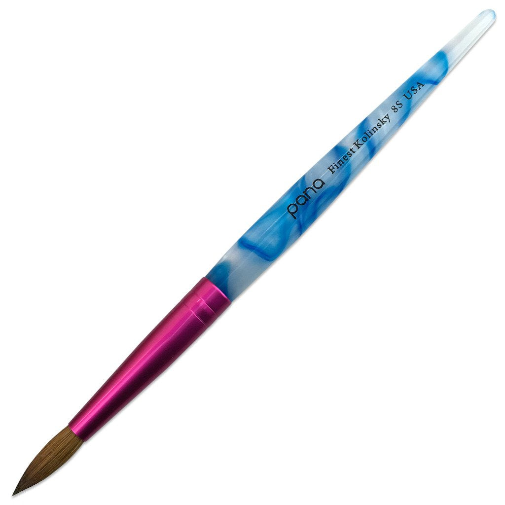 PANA USA Acrylic Nail Brush Pure Kolinsky Hair Acrylic - Size 8