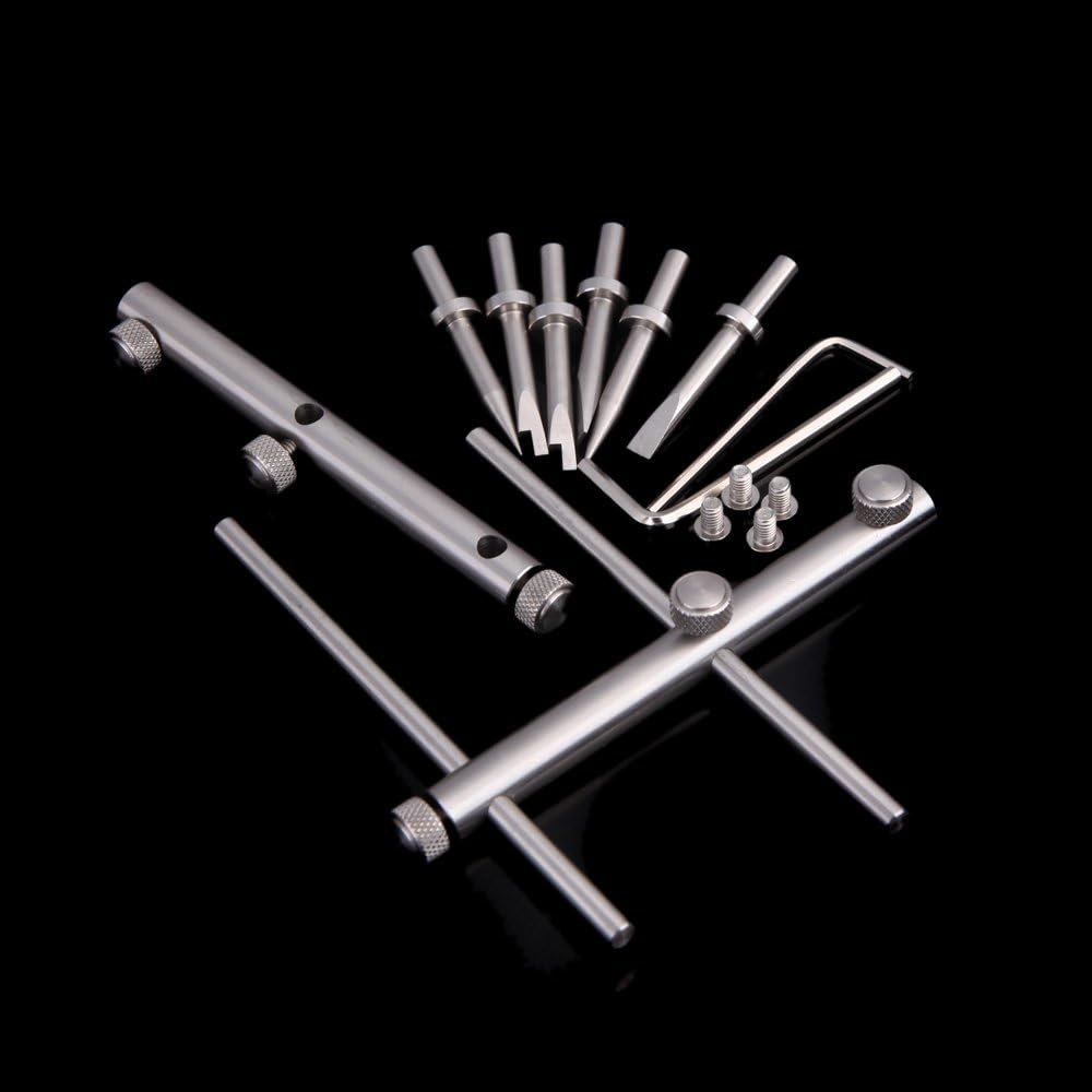 DSLR Professional Camera Lens Spanner Wrench Opening Opening Tool 3 Tips 10-100 mm for Canon Nikon Sony Olympus