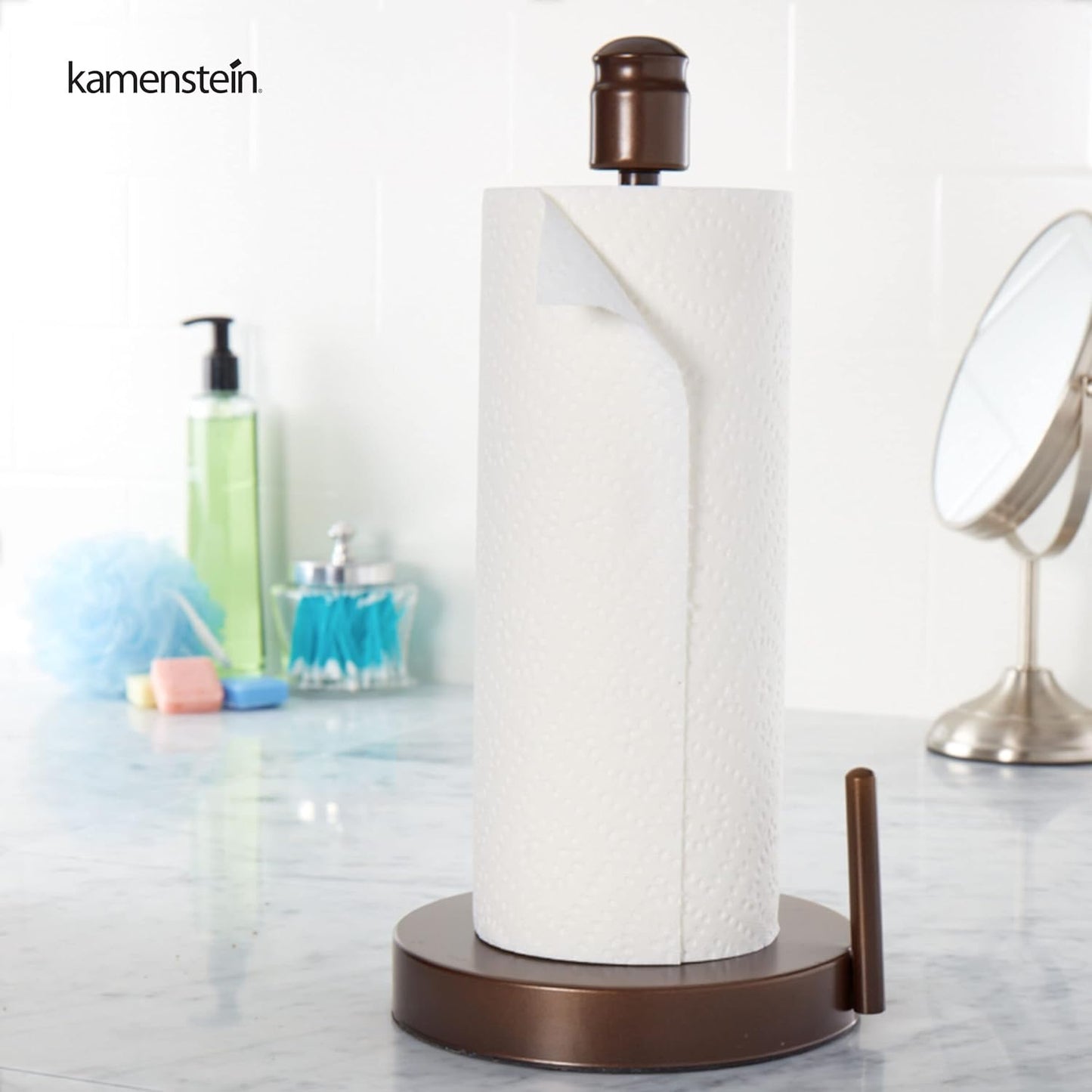 Kamenstein Perfect Tear Paper Towel Holder, 13-Inch, Bronze