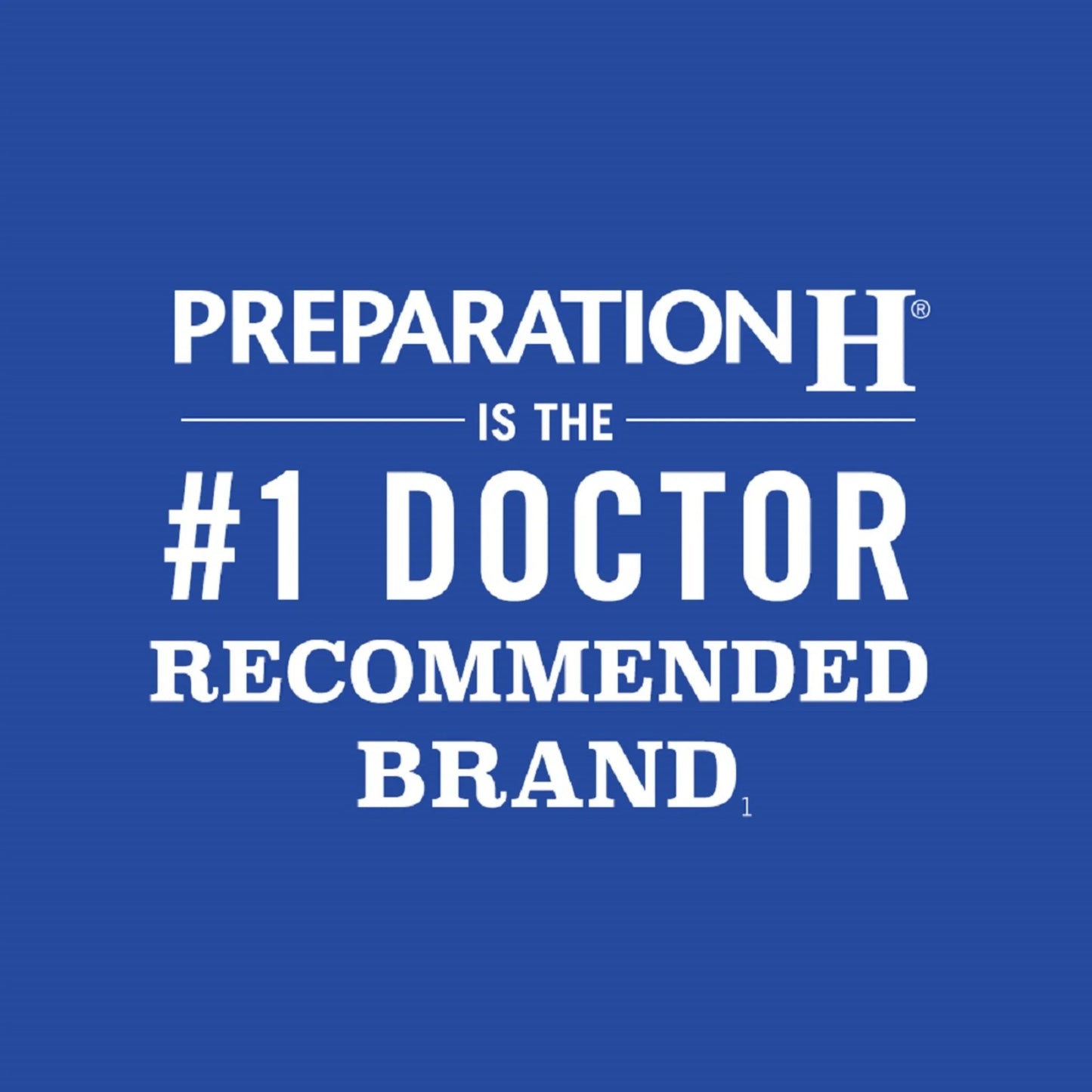 Preparation H Suppositories for Hemorrhoid Relief, Burning and Itching