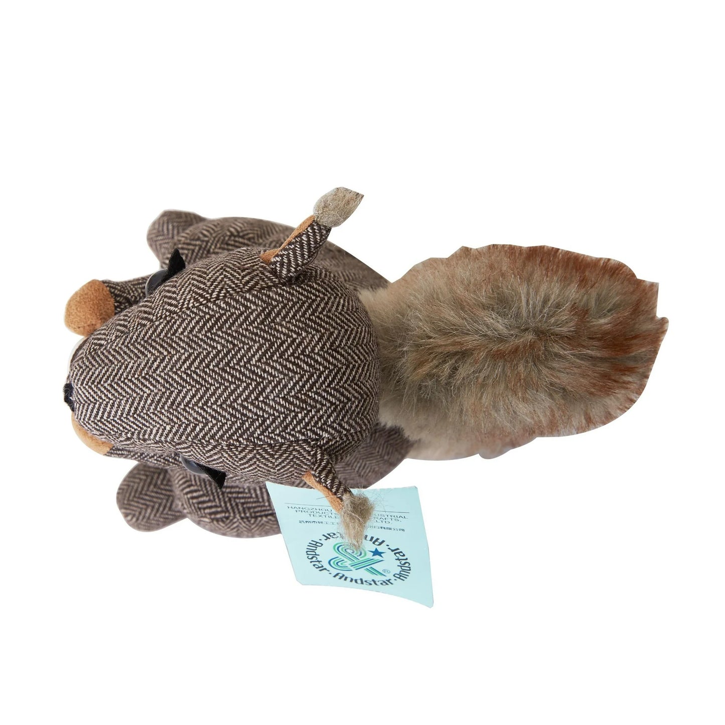 Elements Brown Polyester Squirrel Door Stopper, 10-inch