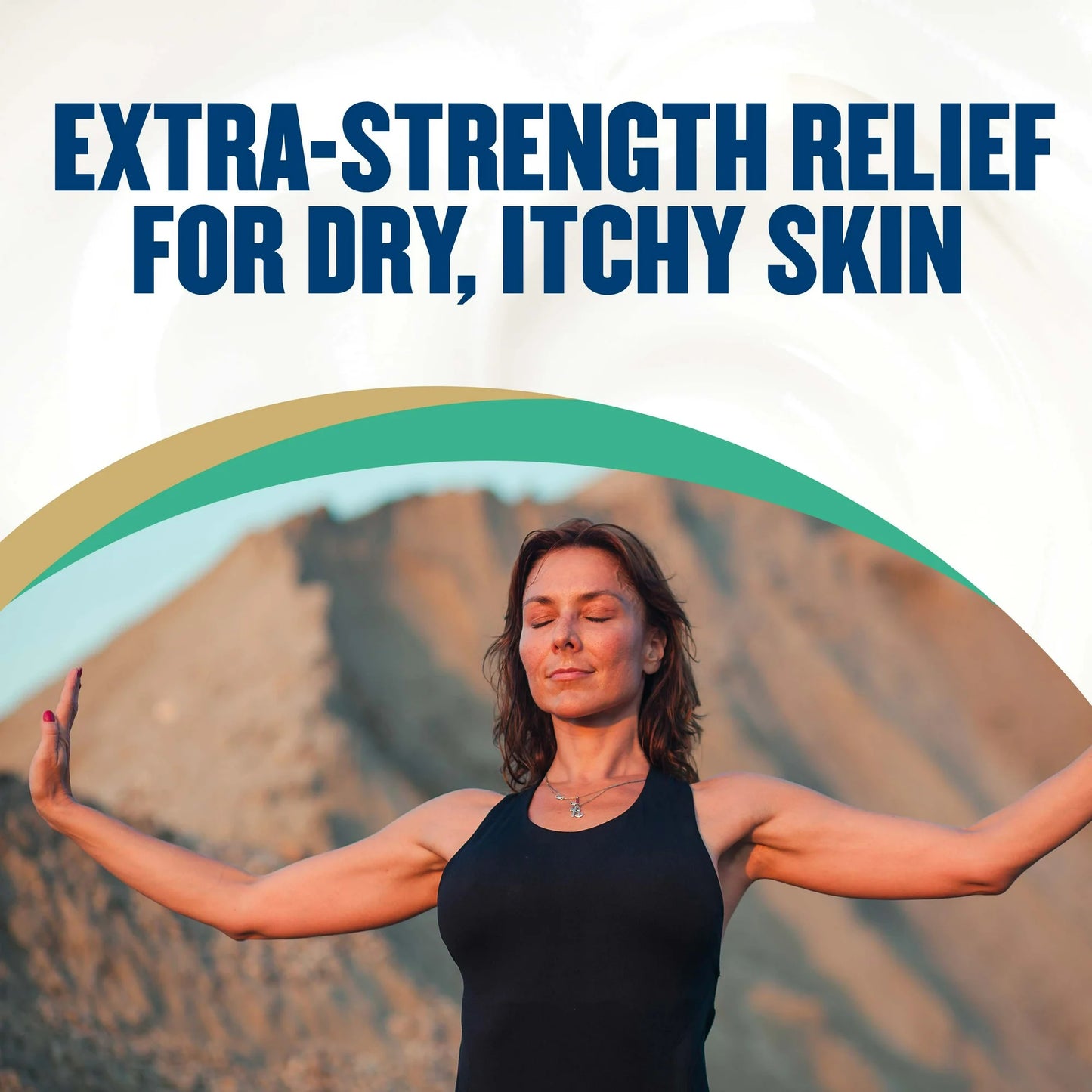 Gold Bond Extra Strength Medicated Triple Action Hand and Body Cream for Extra Dry Skin, Anti Itch Lotion, 0.5% Menthol, 14 oz
