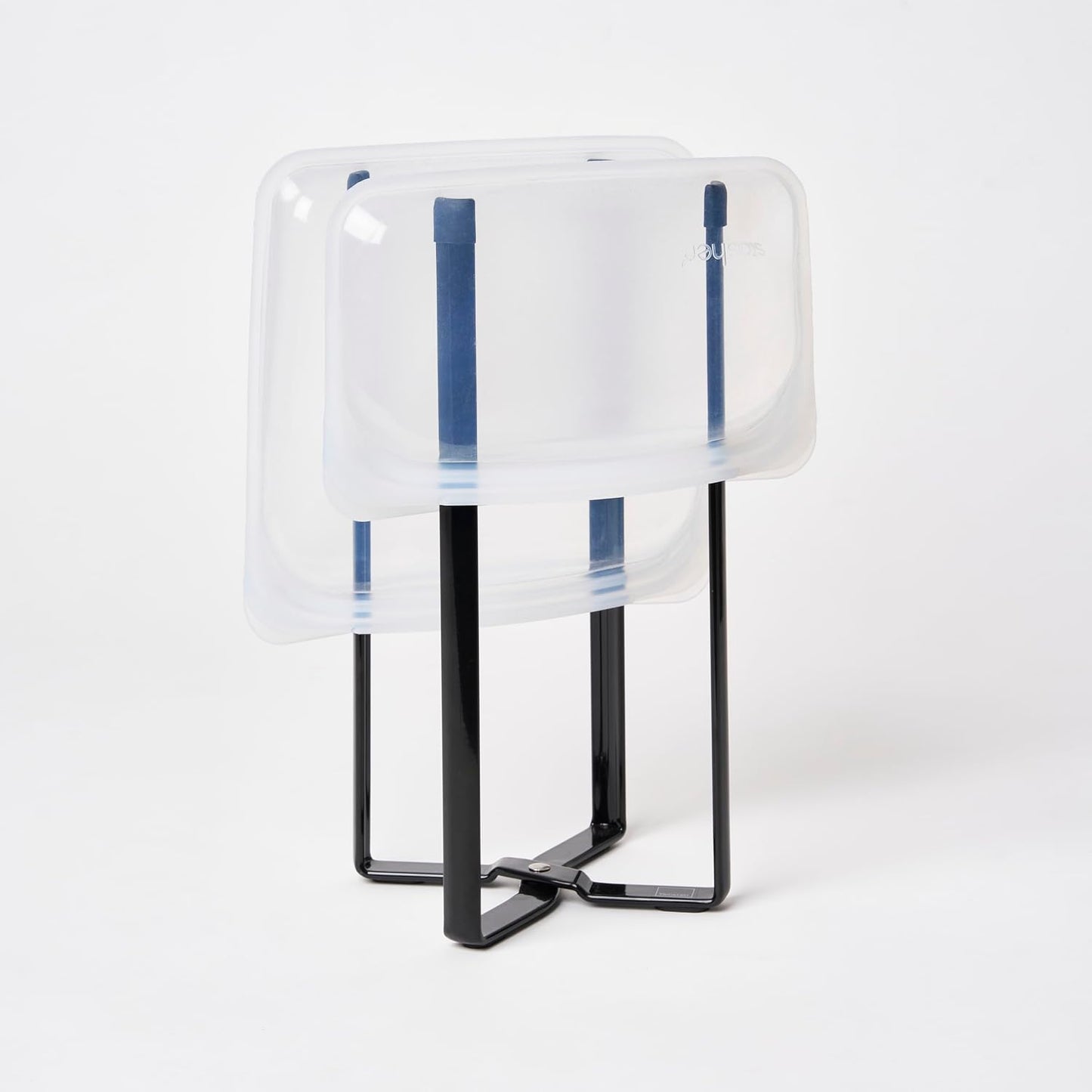 Multi Eco Stand – Black Plastic Bag Holder & Kitchen Organizer | One Size