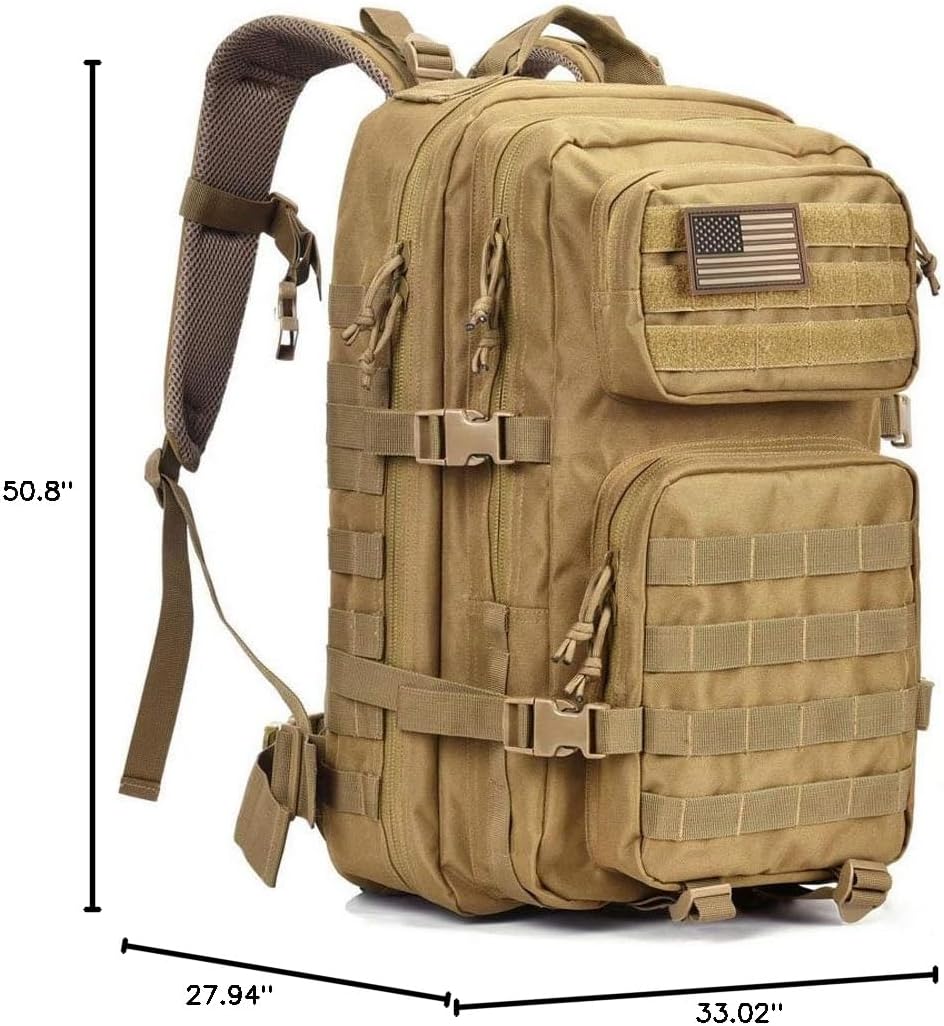 Military Tactical Backpack Army 3 Day Assault Pack Molle Bag Rucksack