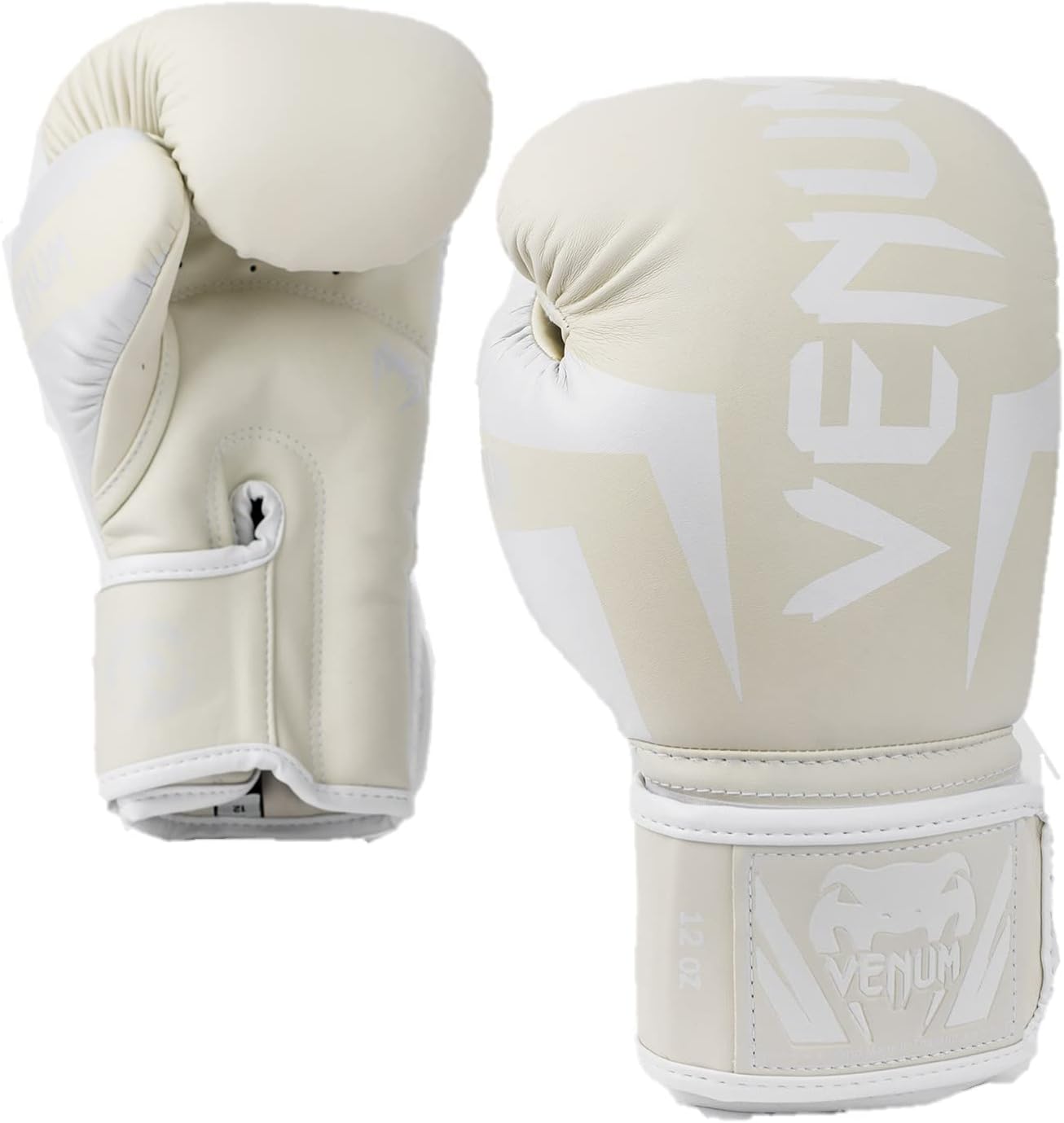 Venum Elite Boxing Gloves 14 oz White/Off-White