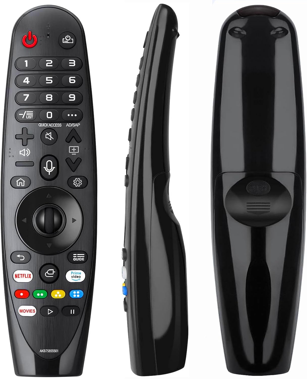 Universal Replacement Remote Control for LG TV AKB75855501 Remote, Compatible with All LG TV Models, AN-MR20GA AN-MR600G AN-MR650G ANMR650A