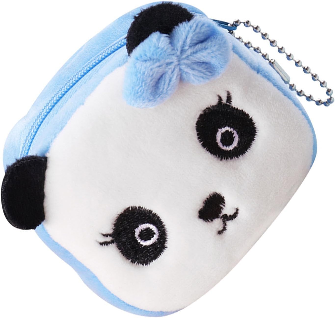 Mini Panda Plush Coin Purse – Cute Cartoon Zipper Wallet, Soft & Portable, 3.15"