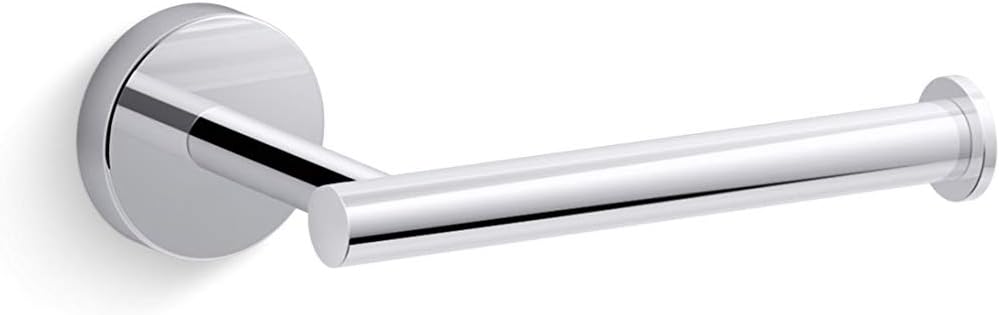 Luxury Silver Chrome Toilet Paper Holder Wall Mount Bathroom Tissue Roll Rack