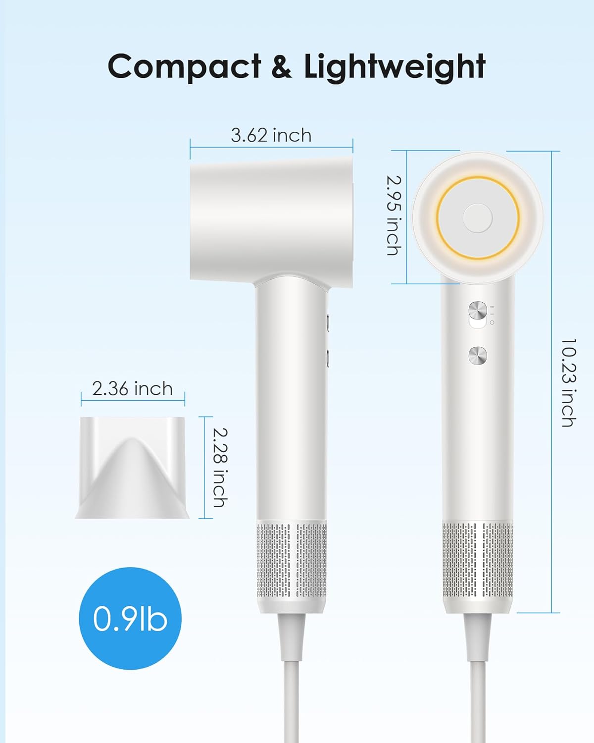 Negative Ion Blow Dryer for Women Men