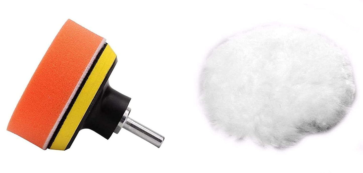 11 Pcs Car Buffing Pads Sponge Kit Polishing Buffer Set