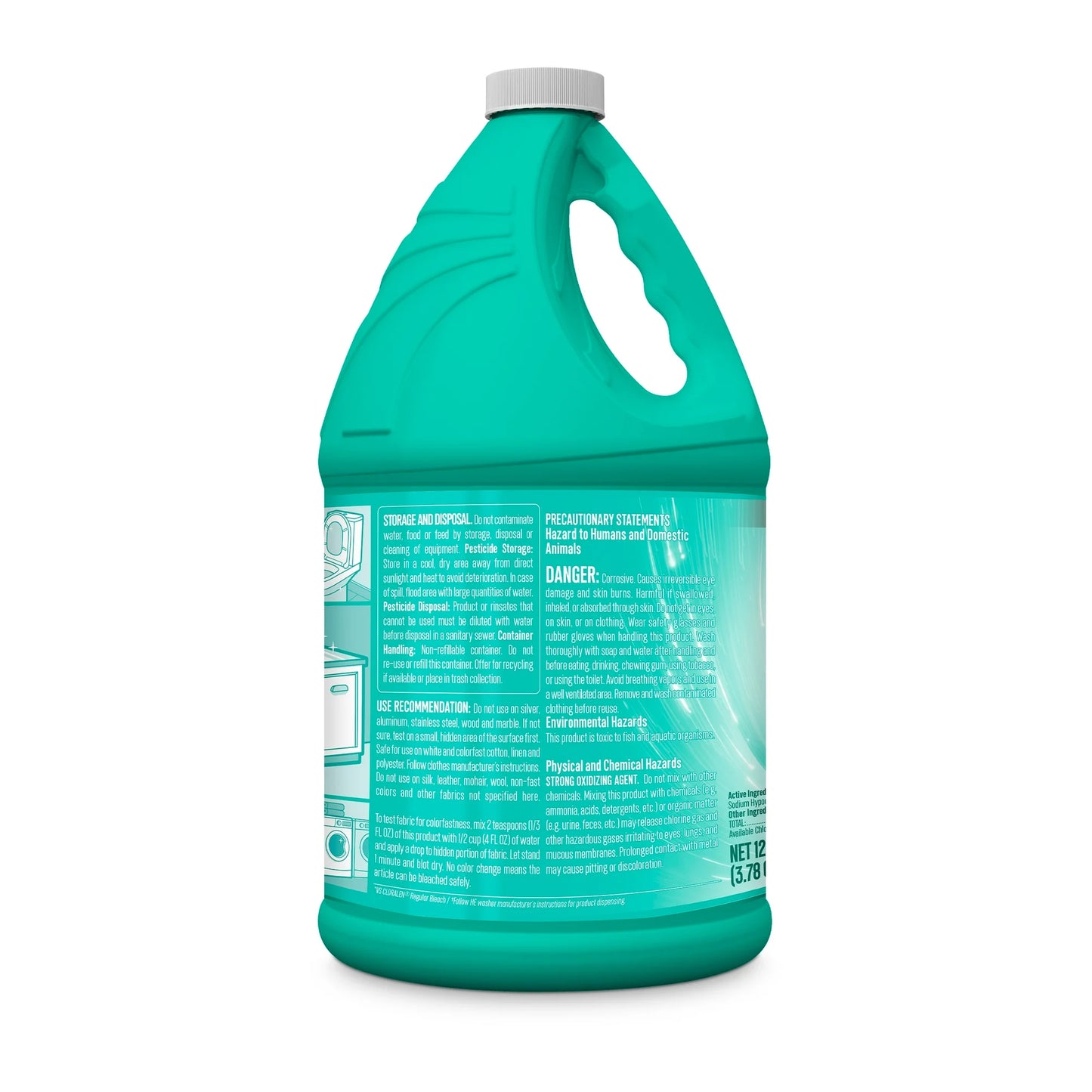 CLORALEN Concentrated Household Cleaning Liquid Bleach (121 fl oz)