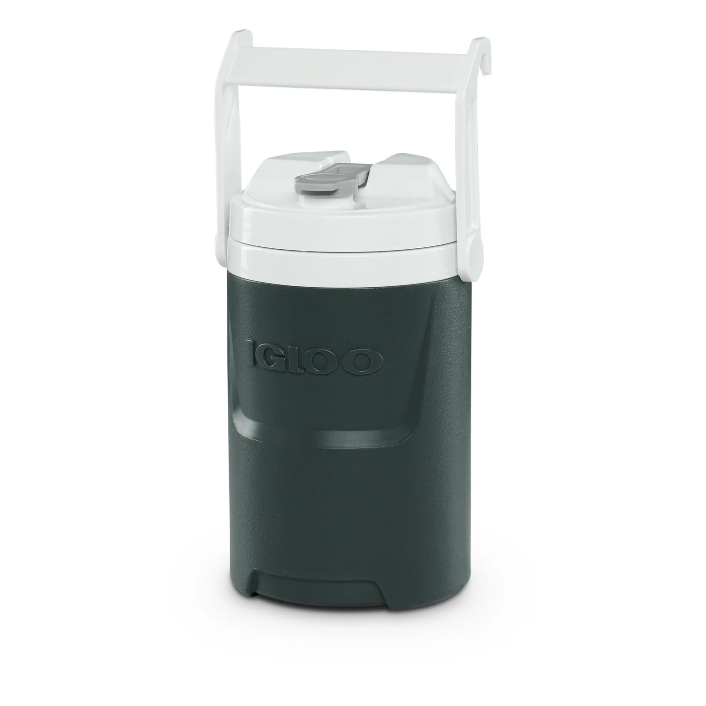 Igloo 1/2 Gallon Sports Beverage Plastic Jug with Hooks, Gray