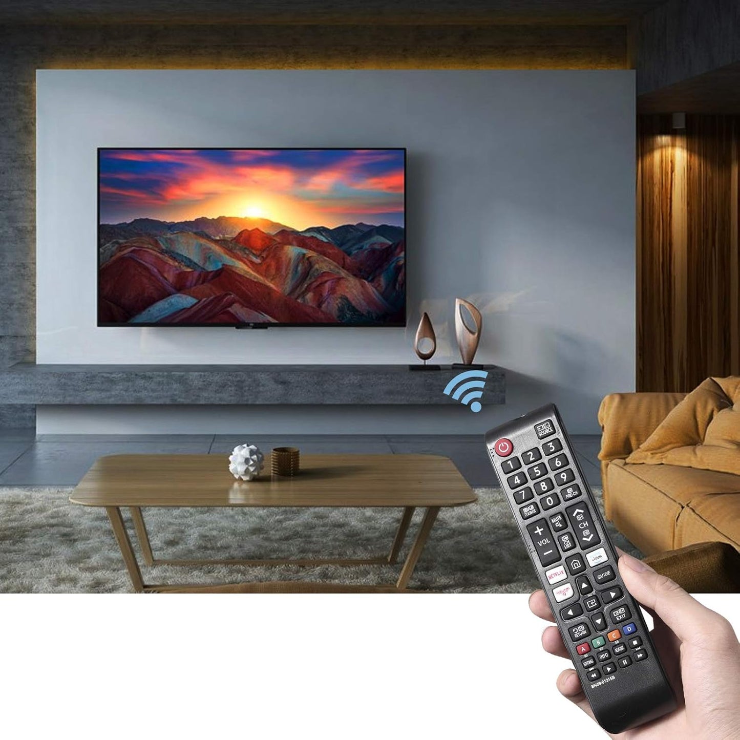 Replacement Remote Control Compatible with Samsung TV