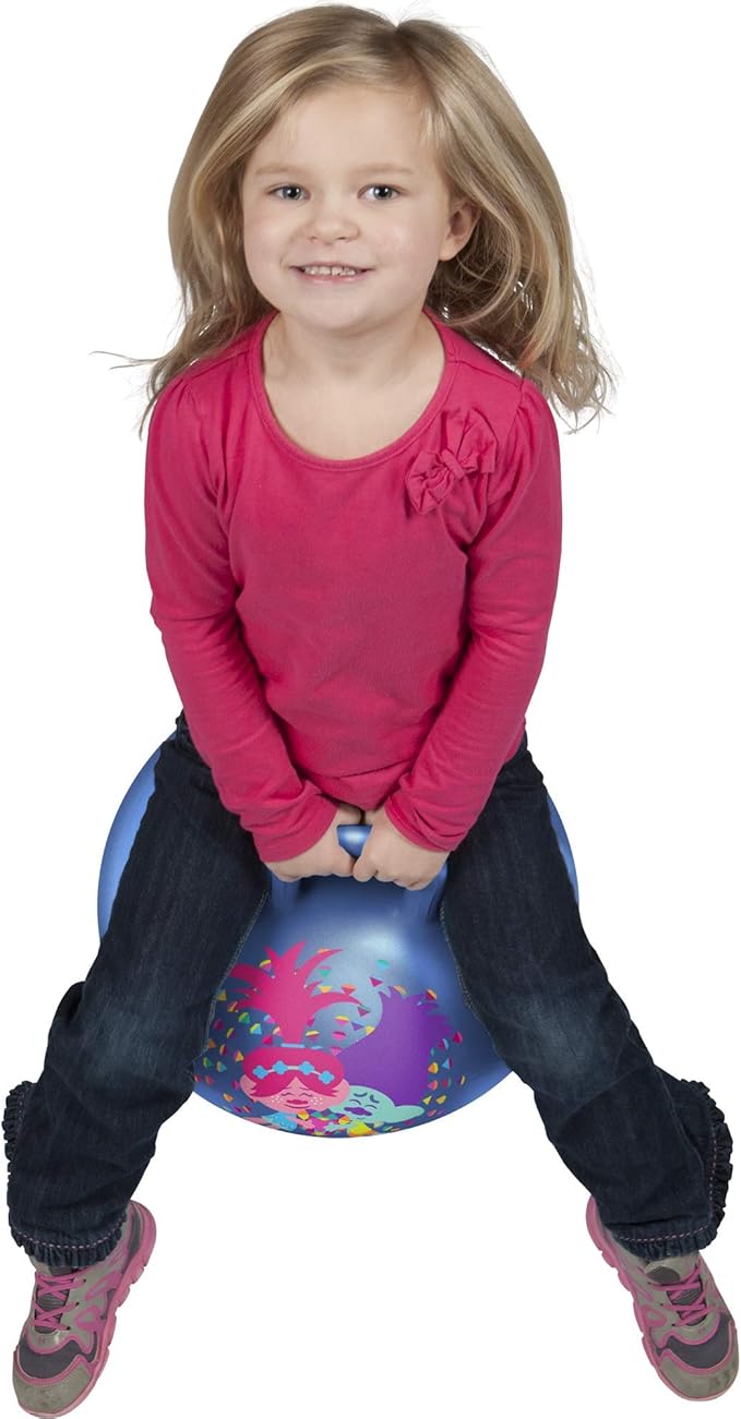 Trolls Hopper Ball, Hop Ball for Kids, 15 Inch, Trolls