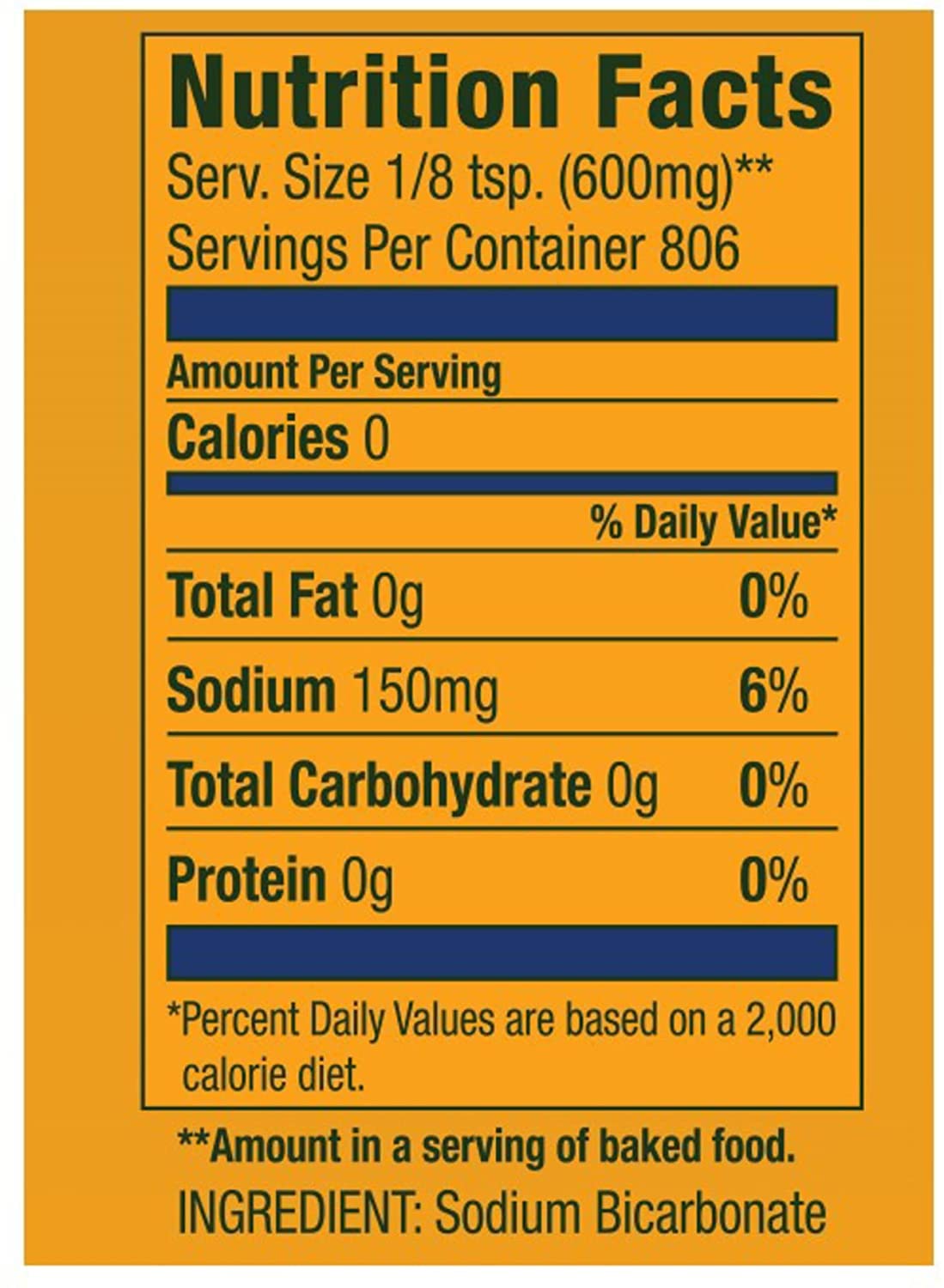 Arm & Hammer Baking Soda, 1 Pound (Pack of 2)