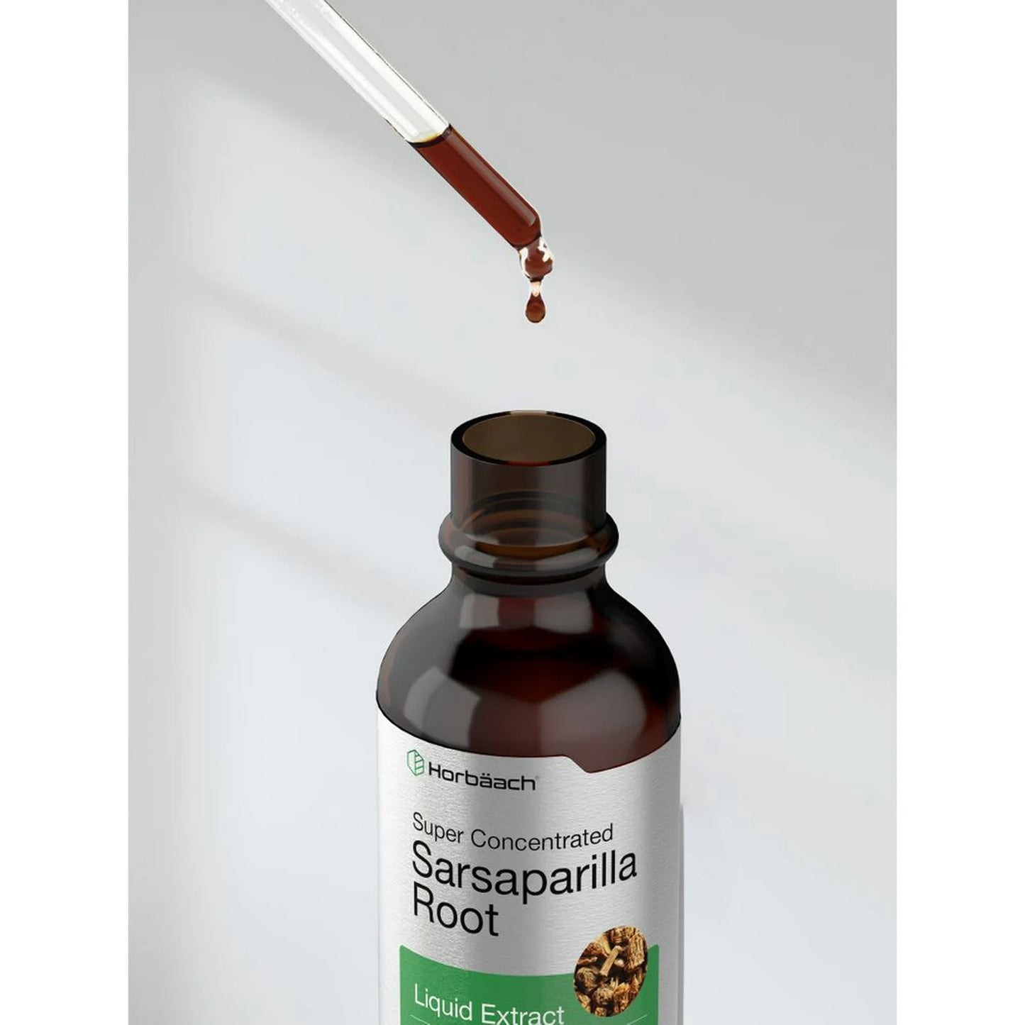 Sarsaparilla Liquid Extract | 2 oz | Vegetarian, Alcohol Free, Gluten Free | by Horbaach