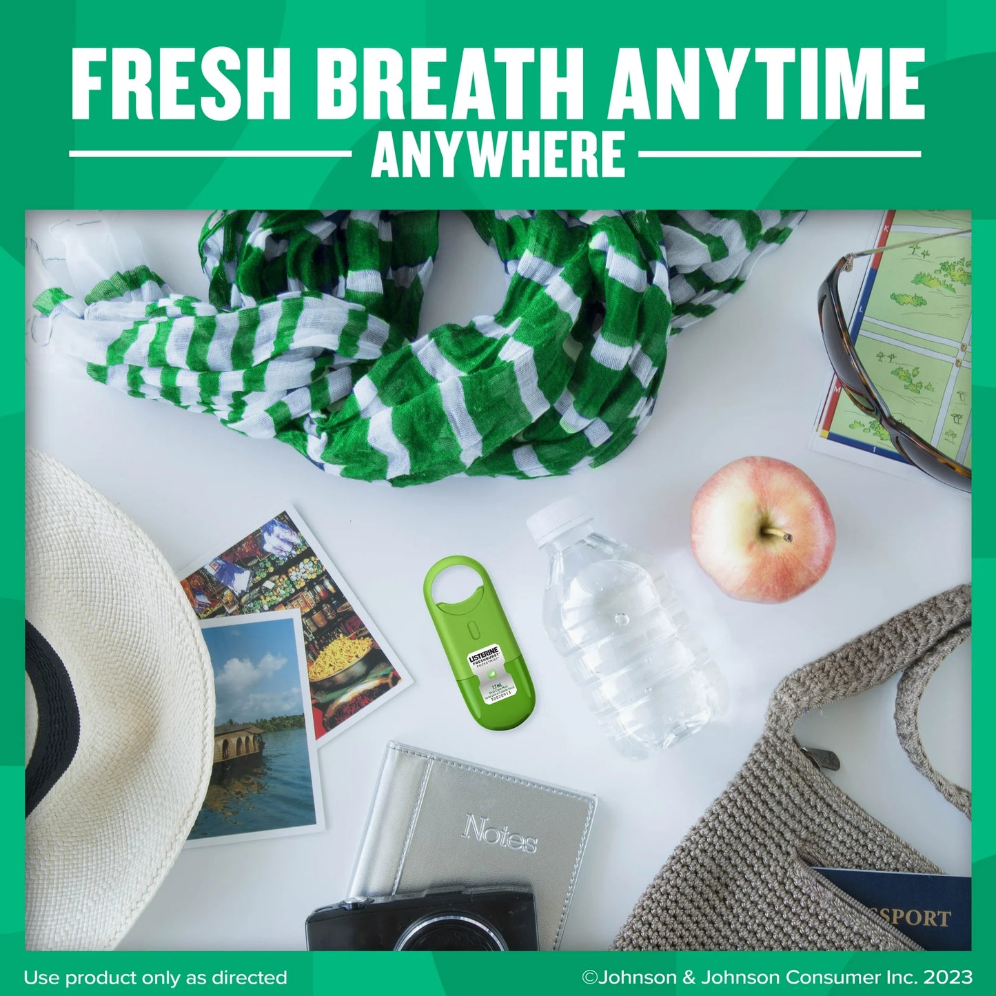 Listerine Freshburst Pocketmist Fresh Breath Spray Mist, 7.7 mL