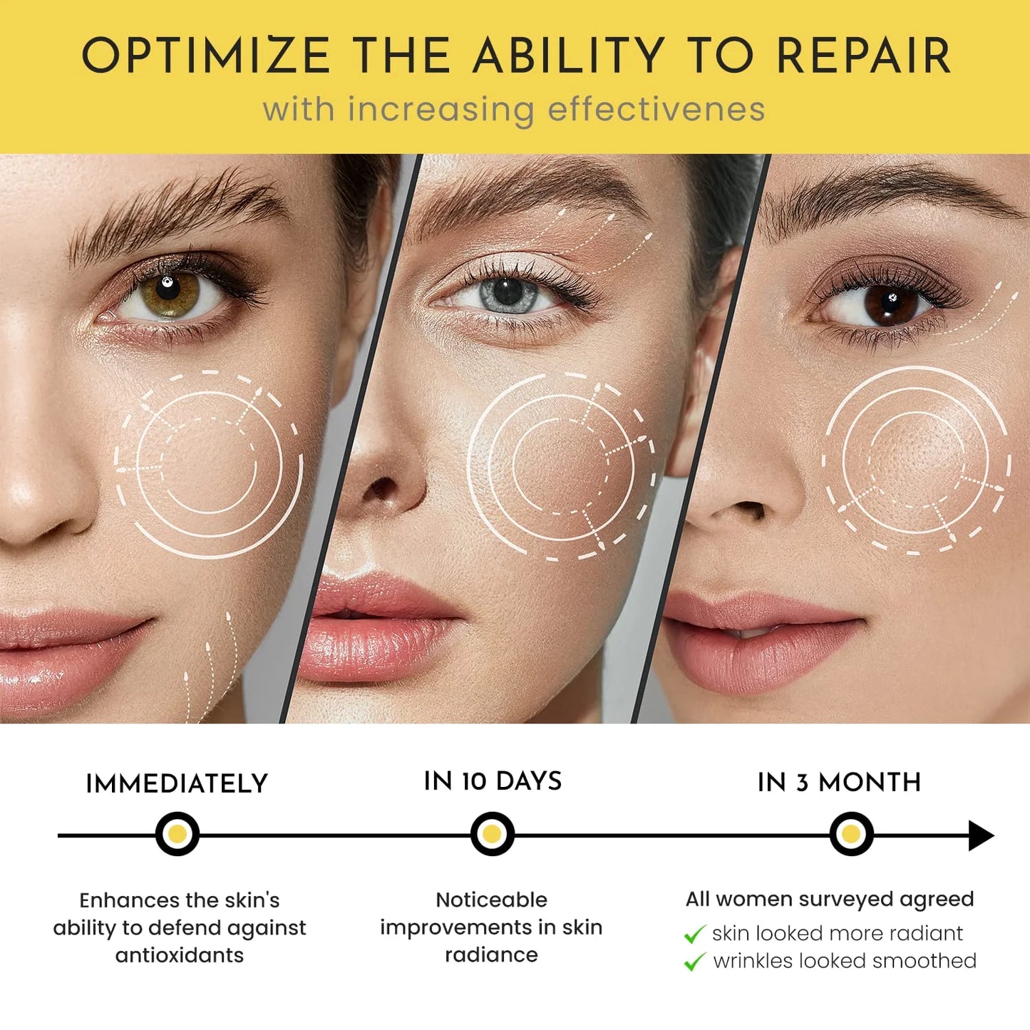Advanced Face Lift Cream, Wrinkle Cream For Face, Instant Skin Tightening Cream For Face, Instant Eye Lift, Neck & Face Tightening, Visibly Smoothing Sagging Skin, Puffiness.1oz